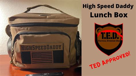 high speed daddy lunch box.